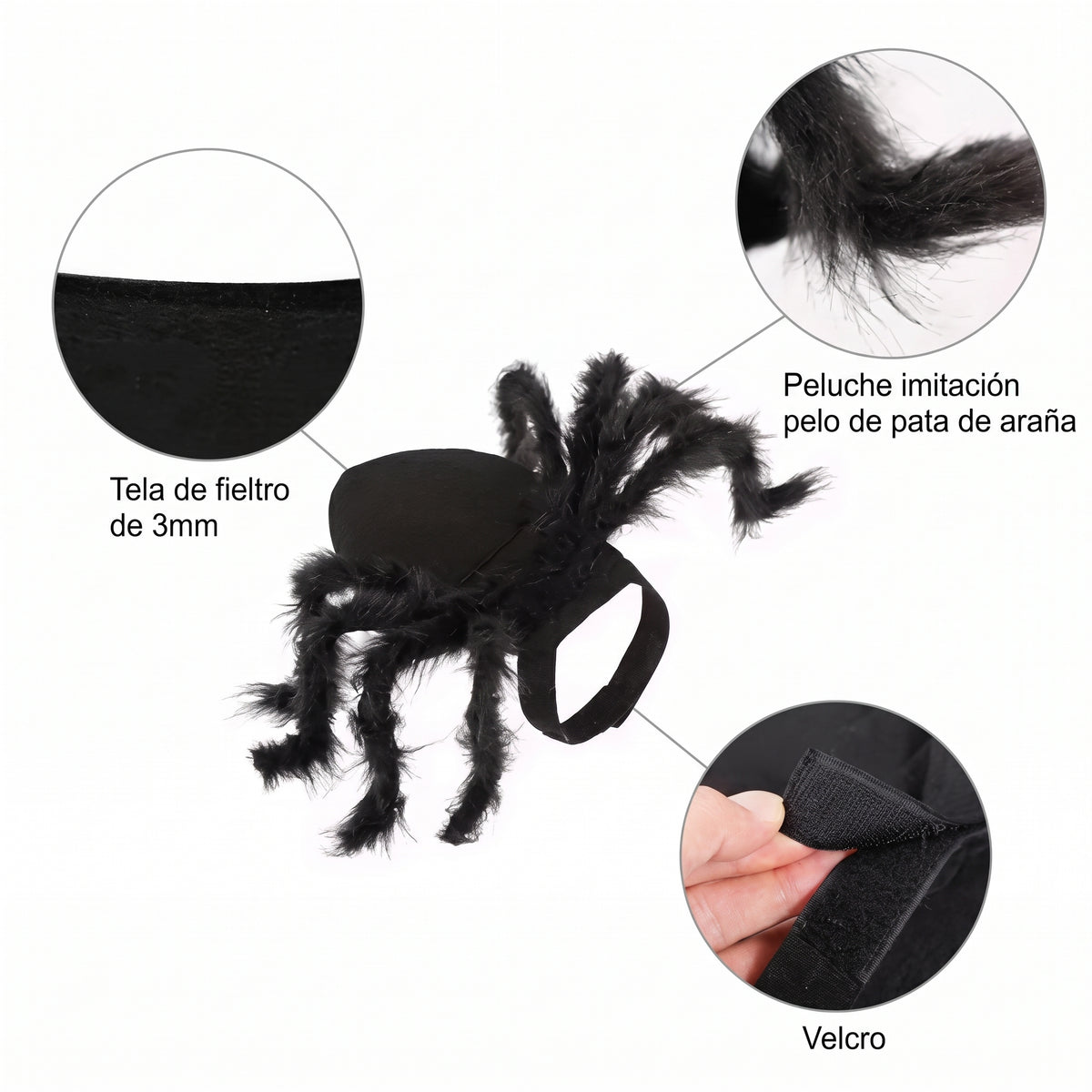 Disfraz de Araña para Mascota
